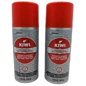 Kiwi‎ Protect All Rain & Stain Repellent Spray 4.25oz 2 Pack Cosmetic Blemishes